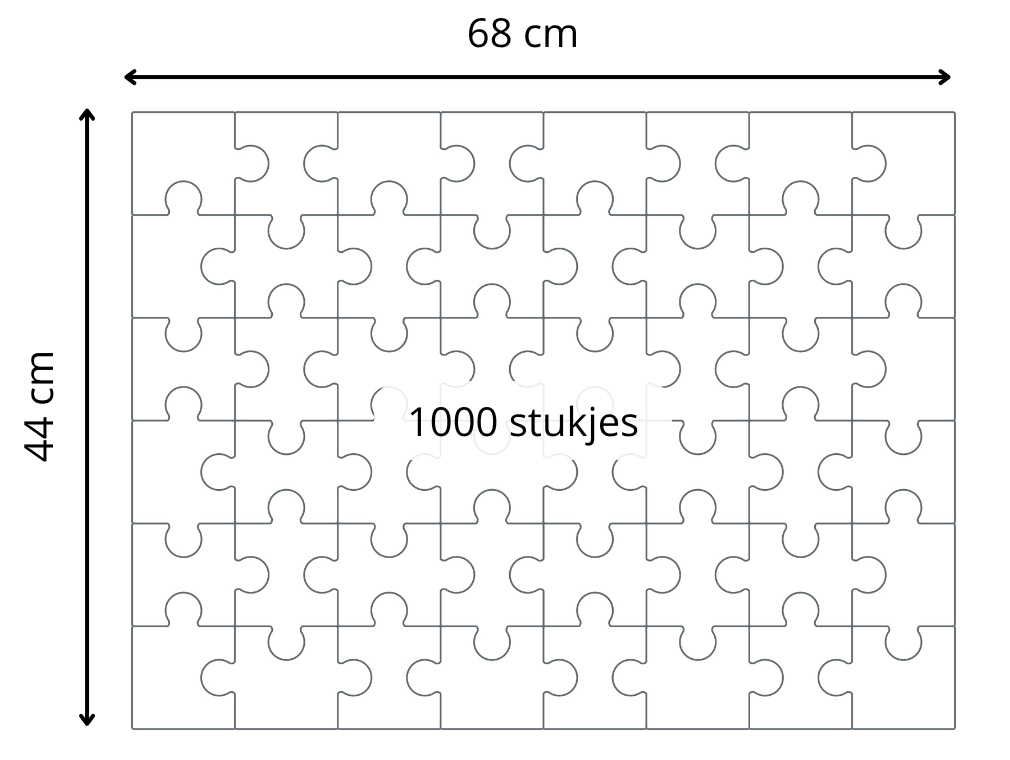 Fotopuzzel Abessijn kat in de savanne | Liggend - Stukjes Geluk