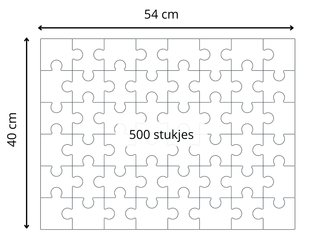 Fotopuzzel Bengaalse kat in het water | Liggend - Stukjes Geluk