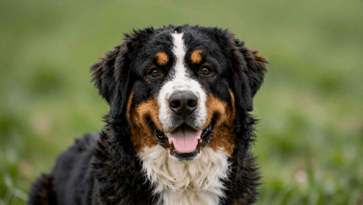 Fotopuzzel Berner Sennen | Portretfoto | Liggend - Stukjes Geluk