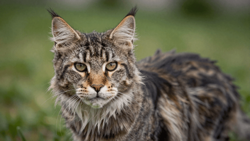 Fotopuzzel Maine Coon | Portretfoto | Liggend - Stukjes Geluk