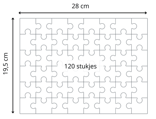 Fotopuzzel Persische Kat | Portretfoto | Liggend - Stukjes Geluk