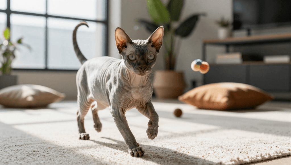 Fotopuzzel springende Sphinx | Liggend - Stukjes Geluk