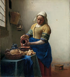 Kunstpuzzel "Het Melkmeisje" van Johannes Vermeer | Staand - Stukjes Geluk